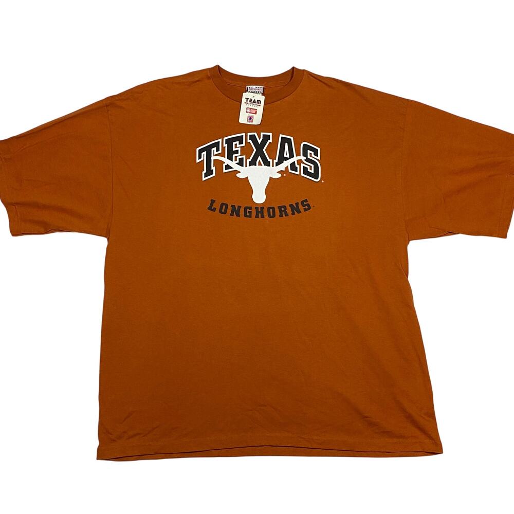 University of Texas Longhorns Footlocker T-shirt Mens 3XL Orange Graphic Tee New